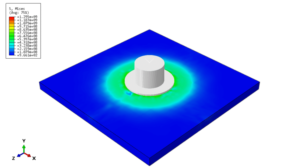 friction stir spot welding simulation