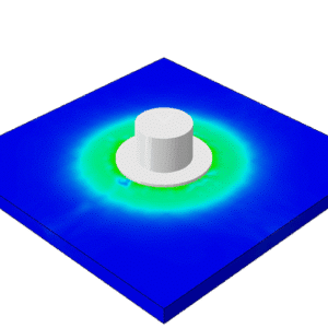 friction stir spot welding simulation
