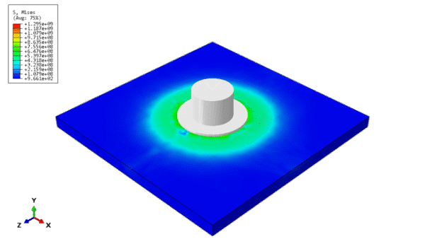 friction stir spot welding simulation