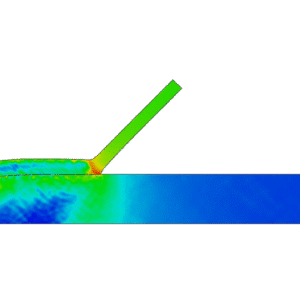 Simulating Interfacial Features in Impact Welding