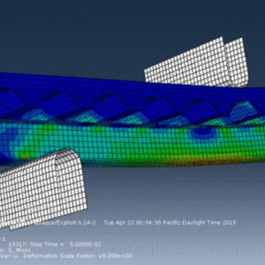 Simulation of composite beams using Abaqus software