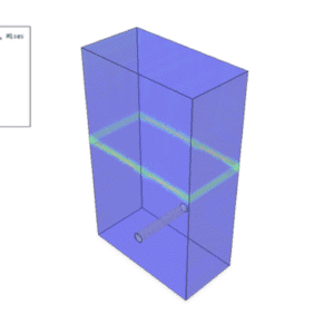 FEA model of buried steel pipeline with CFRP wrap