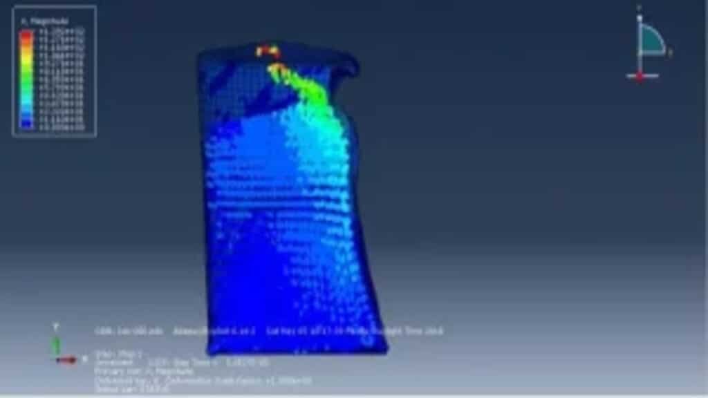 Finite element simulation of steel drums under blast loading in Abaqus