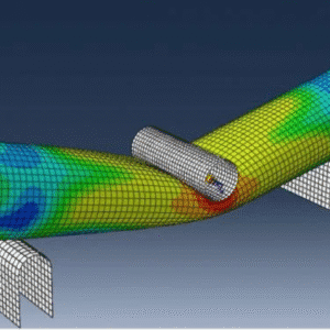 Moment-deflection curve of CFST beam under bending