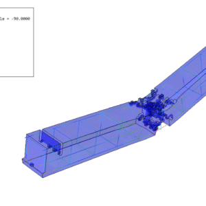 RC beam blast simulation in Abaqus