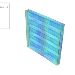 UHPC slab blast simulation in Abaqus