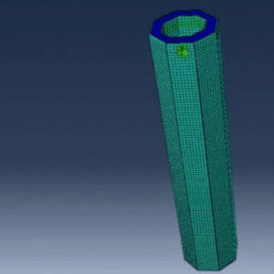 Abaqus simulation of double skin concrete-filled steel tube under bending