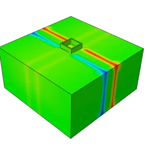 buried tanks seismic simulation
