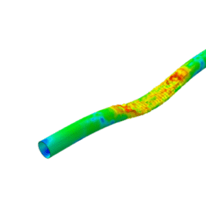 Buried X65 pipeline FEM simulation under blast