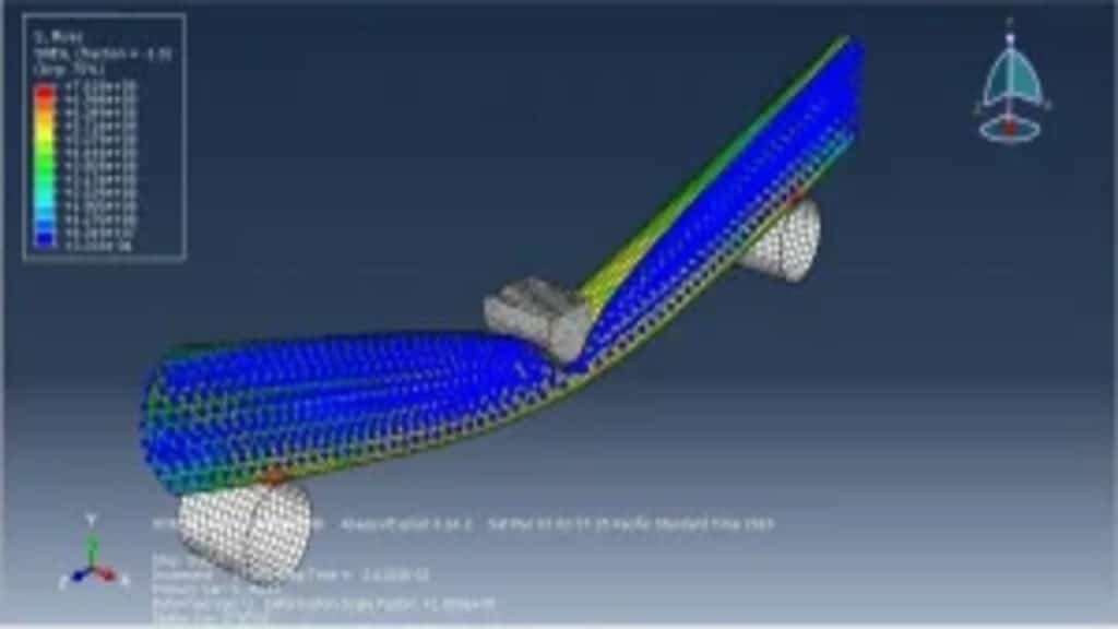 Finite element simulation of steel pipe impact with water filling
