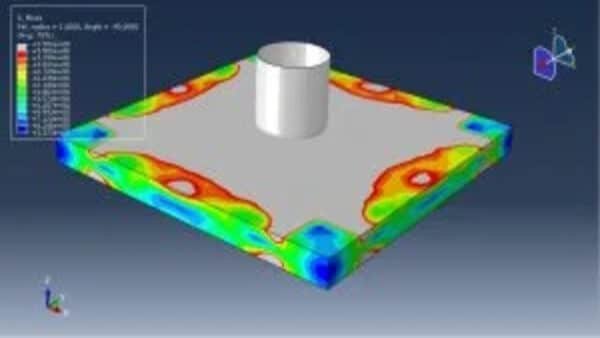 UHP-FRC damage simulation in Abaqus
