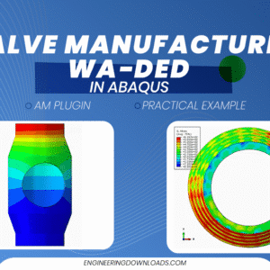 Simulating Valve Body Manufacturing with WA-DED and Abaqus AM Plugin
