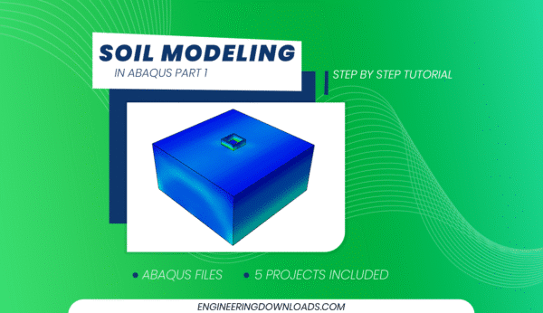 Soil Modeling in Abaqus: Geotechnical FEM Tutorial part1
