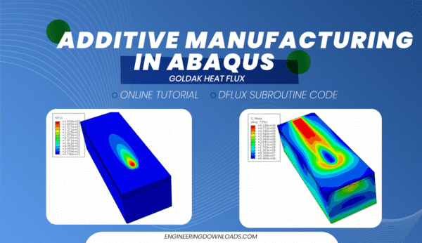 Additive Manufacturing simulation in Abaqus using the Goldak flux