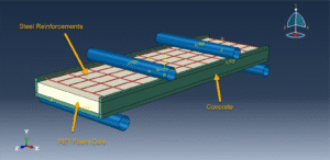 RC slab with foam core