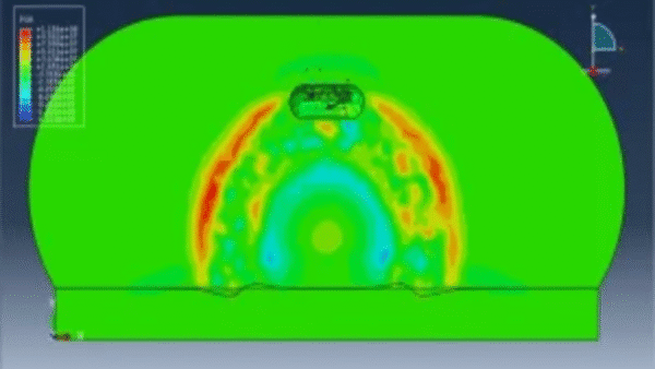 Simulating an Underwater Explosion Shock Impact on a Cylindrical Aluminum Shell with Soil Interaction in Abaqus