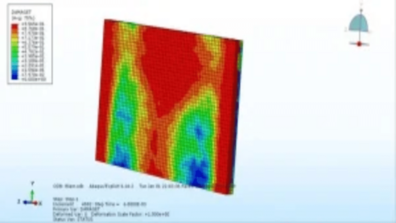 Simulation of Air Blast Loading on CFRP-Reinforced Concrete Slabs Using Abaqus