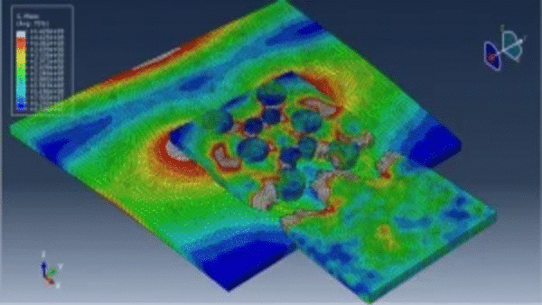 Simulation of Shear Failure of Two Steel Plates with Bolt Connection in Abaqus