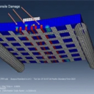 Three-Point Bending Simulation of Concrete Slabs Reinforced with Bars and FRP in Abaqus