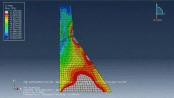 Simulation of Crack Growth in the Koyna Dam Under Seismic Load in Abaqus