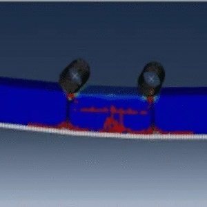 Simulation of a Reinforced Concrete Beam with FRP Under Four-Point Bending Using Abaqus