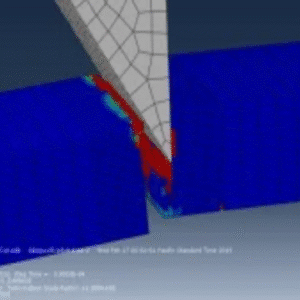 Simulation of Concrete Slab Cutting with a Rigid Cutter Using Abaqus