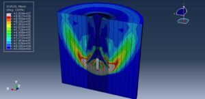 explicit large deformation