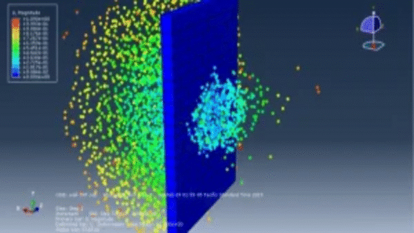 SPH Explosion Simulation on a Masonry Wall in Abaqus: Detailed Damage Analysis