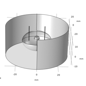 simulation laser treatment in comsol