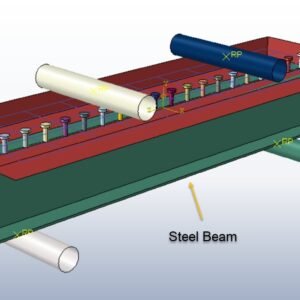 Analysis of shear stud distribution