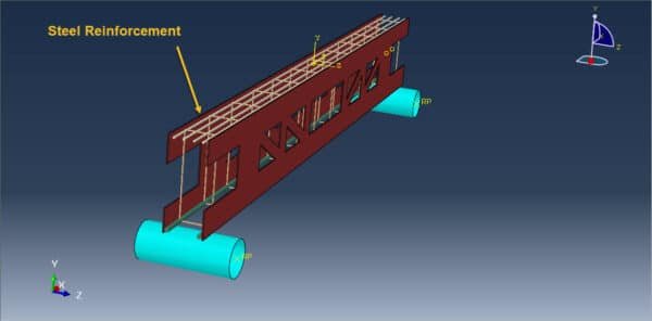 Shearing and bending Capacity of Concrete Beam