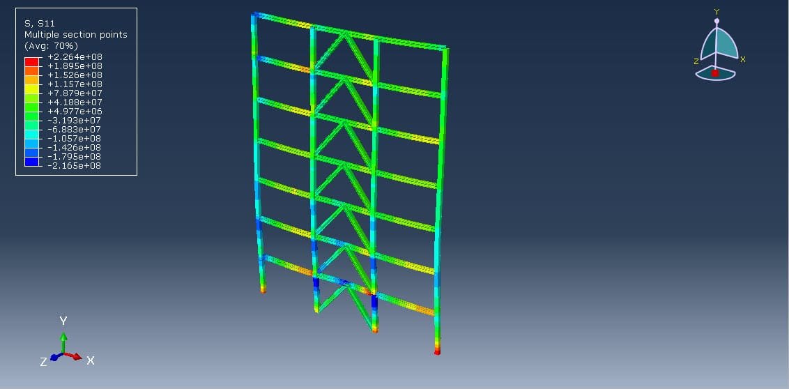 Seismic Analysis of a Steel Building
