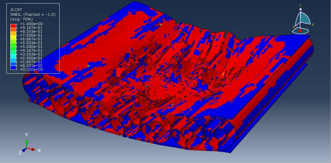 air blast resistance of stiffened cylindrical tubular aluminum