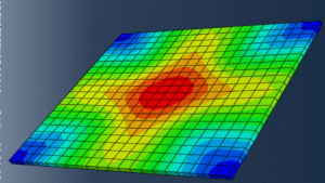 Dload subroutine example in Abaqus