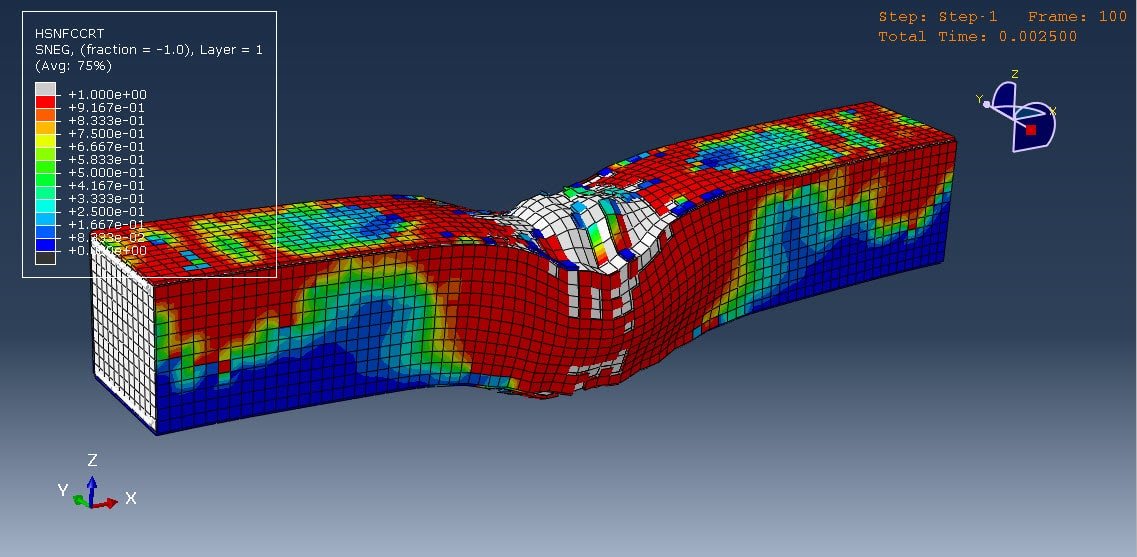 Analysis of the laced reinforced concrete with wood cover under air blast load