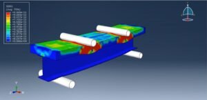 flextural behavior of a steel–concrete composite beam