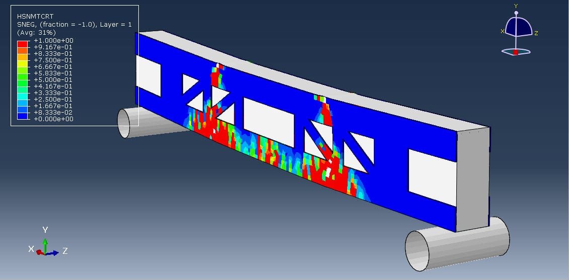 Ultra-High-Performance-Concrete beam