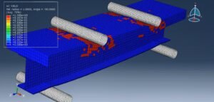 Composite slab simulation