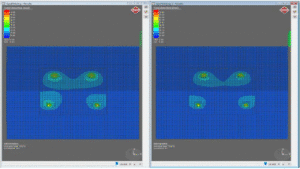 Simplified thermal simulation of welding process in Simufact with reduced geometry and load assumptions