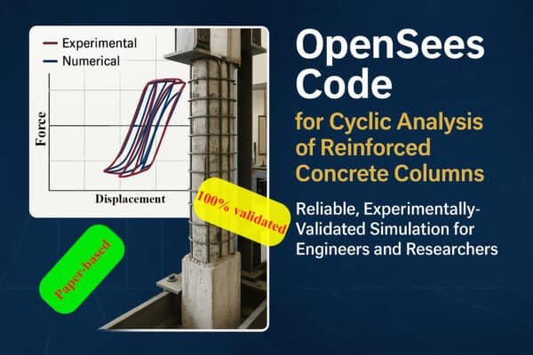 OpenSees RC columns