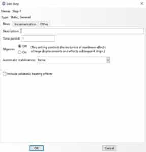 Abaqus increment setting