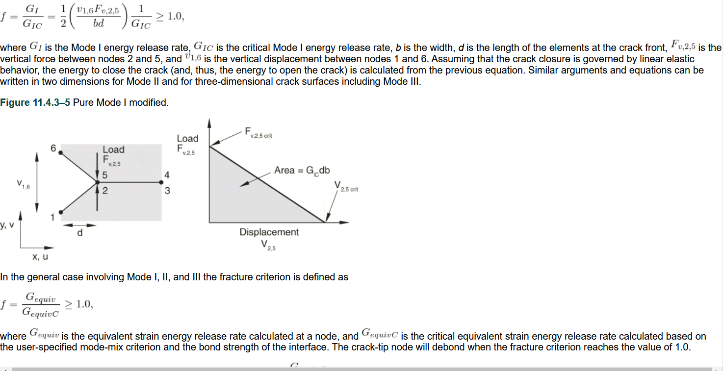 VCCT method to simulate the crack in Abaqus