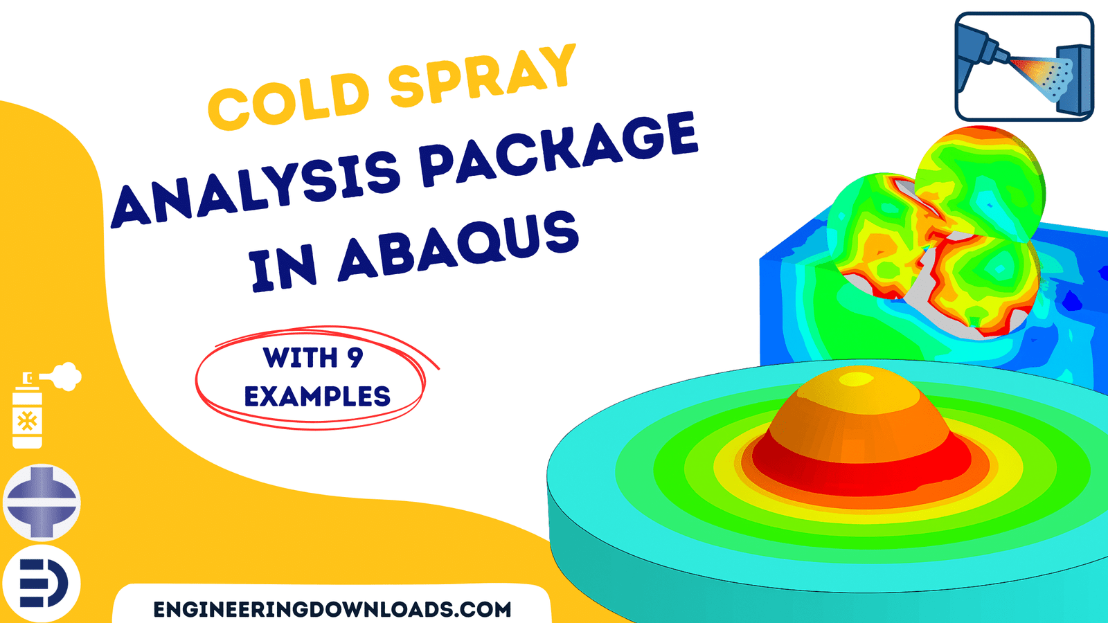 Cold Spray Analysis Package in Abaqus