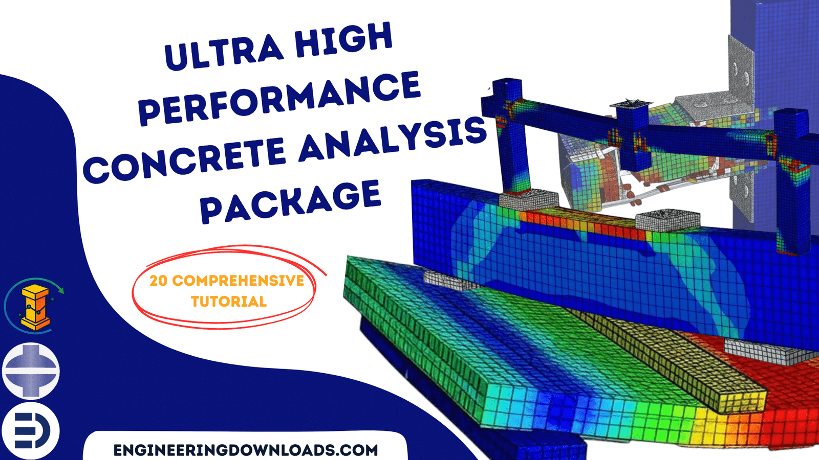 Ultra High Performance Concrete Analysis and Simulation Package