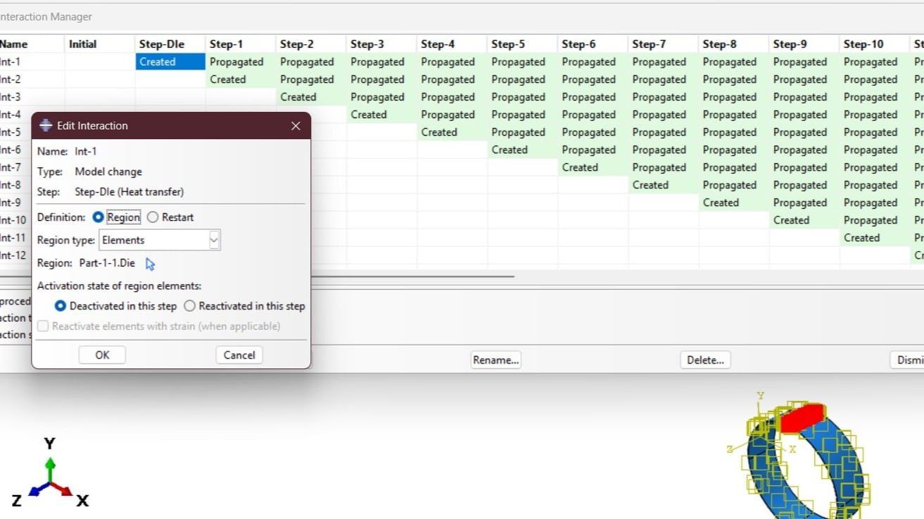 Interaction Change Model