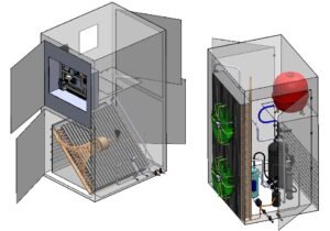 Mini Chiller 3D Model for Telecom Towers