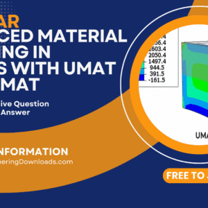 Free Webinar: Introduction to Advanced Material Modeling in ABAQUS with UMAT and VUMAT