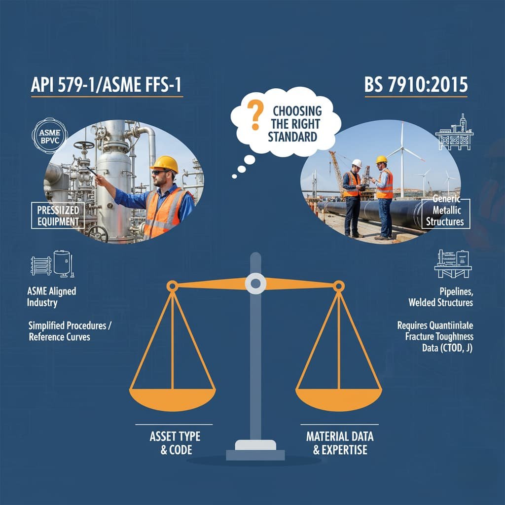 API 579 vs BS 7910