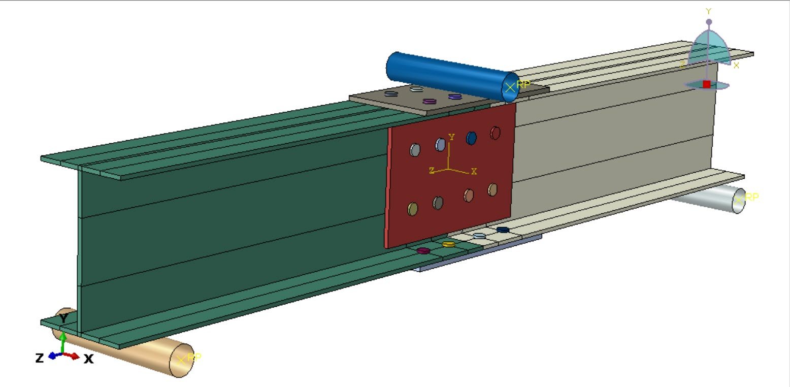 Bolted Splice in Dynamic Bending: Three-Point Test Guide | ED