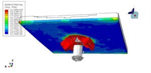 ceramic UHMWPE armor stack
